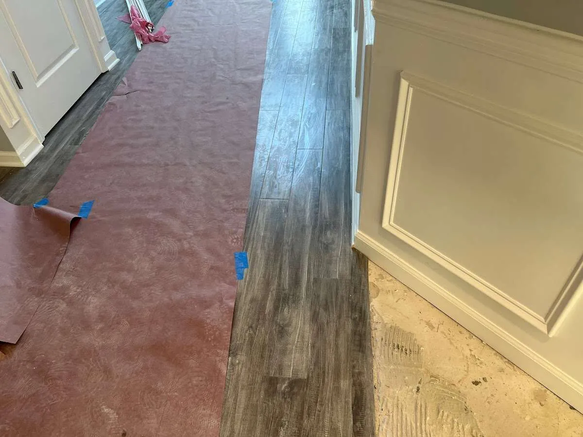 Completed marble shower restoration in West Haven